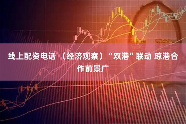 线上配资电话 （经济观察）“双港”联动 琼港合作前景广